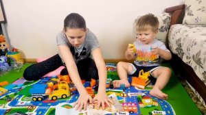 Собираем LEGO DUPLO Большая строительная площадка
