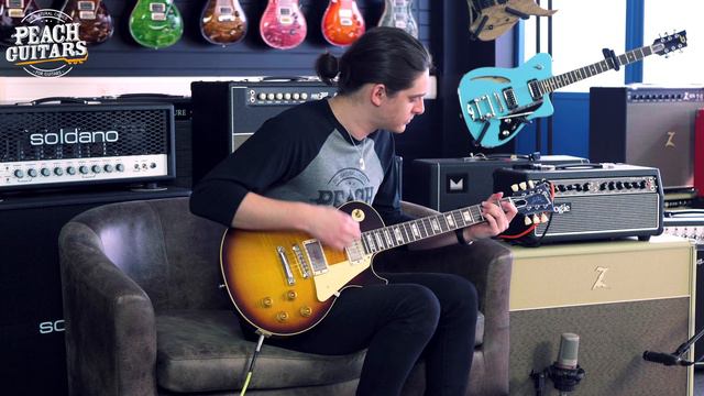 Gibson Custom Murphy Lab - 1959 Les Paul Standard - Southern Fade - Ultra Light Aged смотреть онлайн