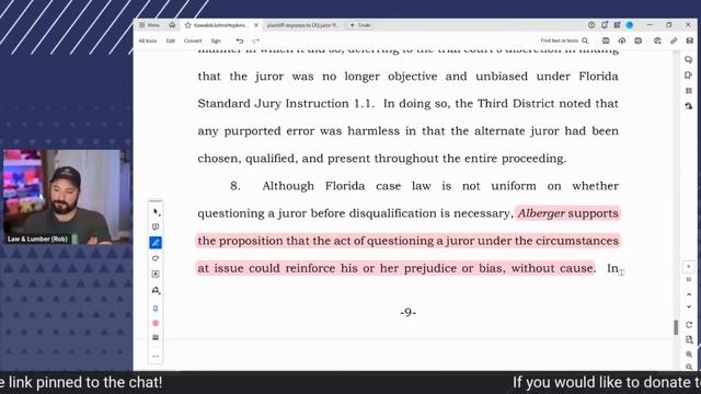 LIVE! | Lawyer Reacts: "Take Care of Maya" Motion to Yeet Juror | SBF Guilty | Runkle Charity Strea смотреть онлайн