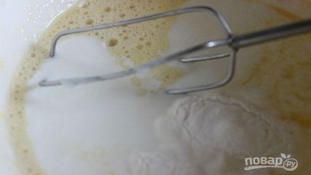 Морковный пирог на кефире
