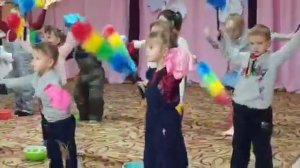 танец дошкольников "Если утром дети умываются"