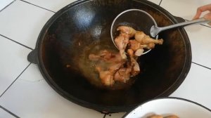 Рецепт куриные ножки в казане..