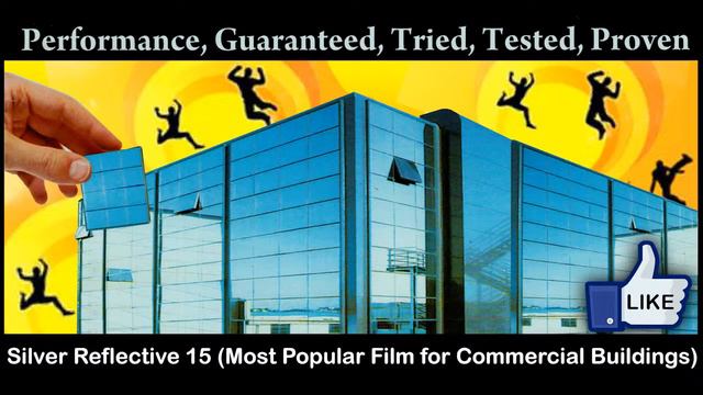 Klingshield's Silver 15 Reflective Window Film for Offices and Homes смотреть онлайн