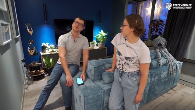 Оптимальный ремонт квартиры по дизайн проекту для семьи ITишника смотреть онлайн