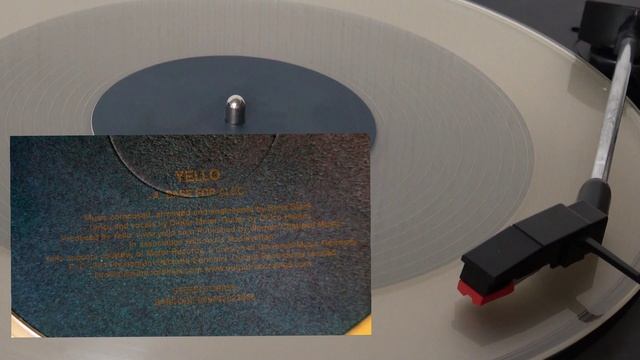 Base for ales - Yello 1984 Single Transparent Vinyl Disk.mp4 Виниловые пластинки