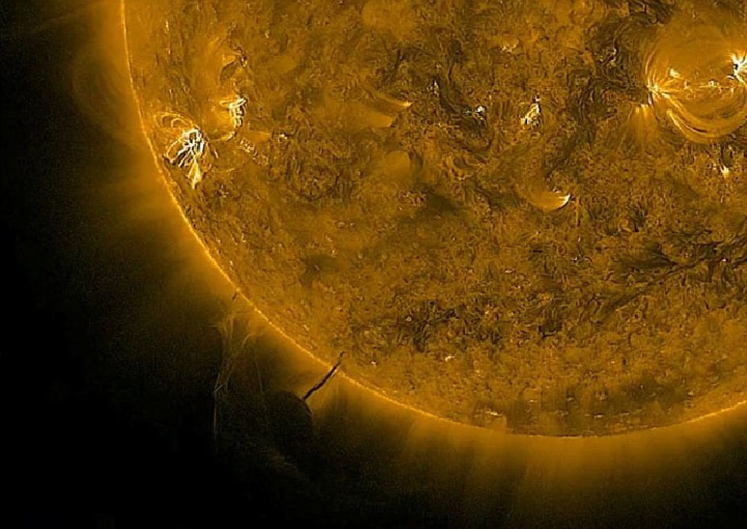 На обратной стороне солнца