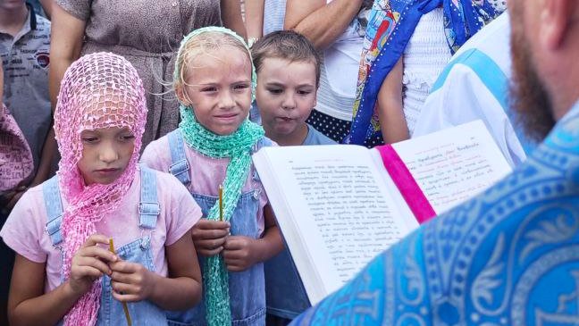 Слово напутствия детям на Богослужении 1сентября.