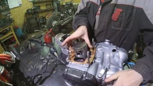 Kawasaki KDX 250.Установка ЦПГ.