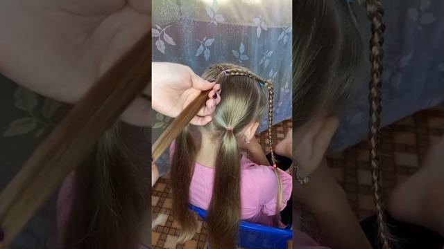 ☆Красивые причёски и в сад и в школу☆#причёскинадлинныйволос