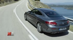 NEW MERCEDES-BENZ C 300 COUPE' 2016 - FIRST TEST DRIVE ONLY SOUND