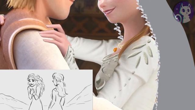 Frozen 2: Anna and Kristoff get married! Queen Anna and King Kristoff ❤️? Frozen 2 | Alice Edit! смотреть онлайн
