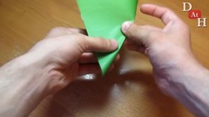 КРАСИВЫЙ оригами цветок, как сделать ПРОСТОЙ цветок из бумаги своими руками.