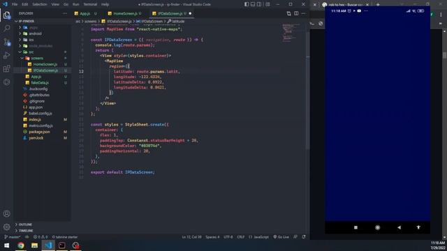 Programando un localizador de IP - IP Finder | React Native смотреть онлайн