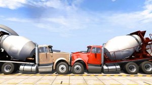 Грузовик vs Грузовик  - BeamNG.drive игра про машины