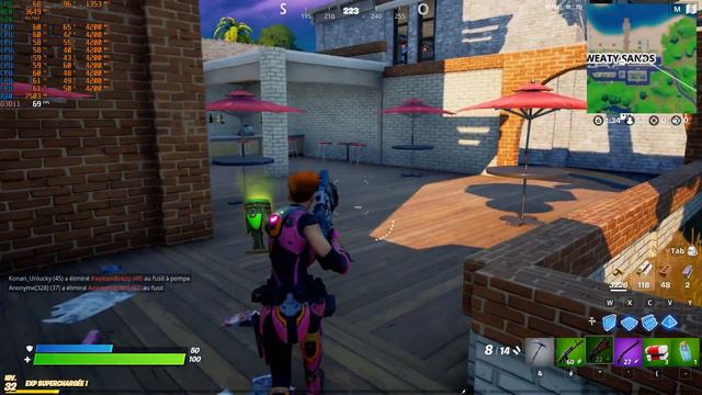 Benchmark Fortnite i7 3820 OC 4.2ghz GTX 970 4go epic setting смотреть онлайн