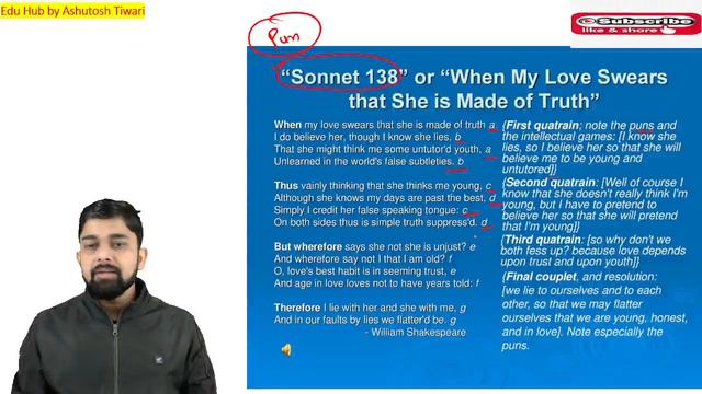 William Shakespeare-sonnet-138 - explained by Ashutosh sir смотреть онлайн