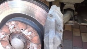 Замена тормозных дисков Паджеро 4 3,2 дизель