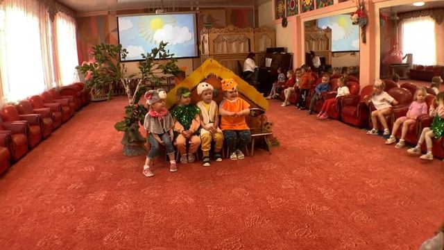 Сказка "Теремок". Вторая младшая группа "Солнечные зайчики". смотреть онлайн