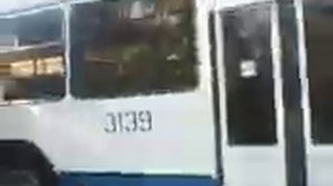 Выпуск 109-Поездка на троллейбусе 34к от улицы Крупской до удицы Кравченко(часть3)