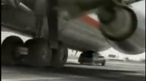 Highway funny plane landing