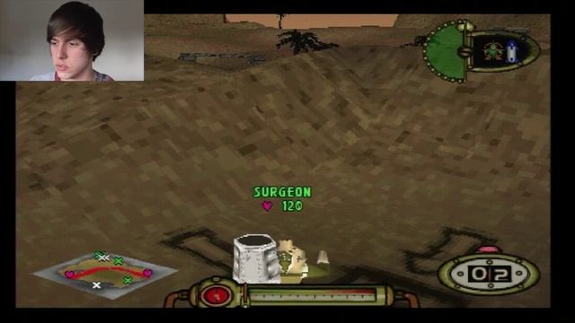 Hogs Of War Full Walkthrough: w/ Facecam Mission-12 Just Deserts смотреть онлайн