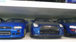Nissan Models Collection 1/18  R34 R32 GTR 200sx S13 S15 300zx