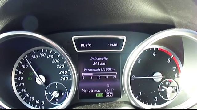 Autobahn fuel consumption test - Mercedes ML 350 bluetech 80 90 100 120 130 150 180kmh смотреть онлайн