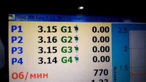 При переходе на газ увеличивается время бензина
