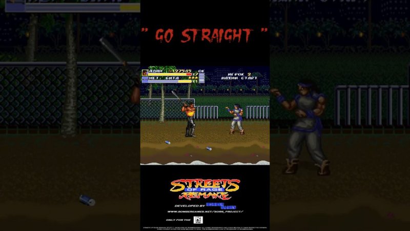 Streets of Rage Remake Best song Theme #shorts