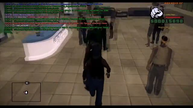 СЛИВ ЛИДЕРКИ МЗ НА ADVANCE СИНИЙ КИТ В SAMP Шок смотреть онлайн