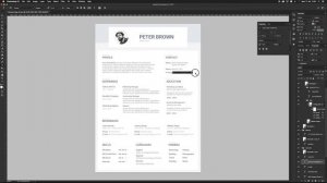 Adobe Photoshop | Resume CV | How to Edit