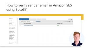 Working with Amazon SES in Python using Boto3