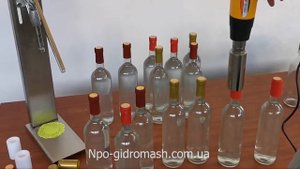 Запайка термоусадочных колпачков
