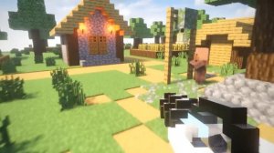 Black Hole vs Minecraft Village #1 | Teardown