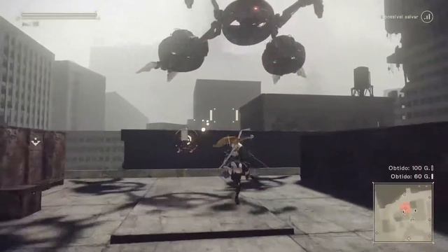 Nier: Automata #15 Ajudando Jackass Destruindo Maquinas Pra Sua Pesquisa Pra Ajudar a Humanidade смотреть онлайн