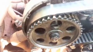 SETTING TIMING BELT ON NISSAN PATROl RD28