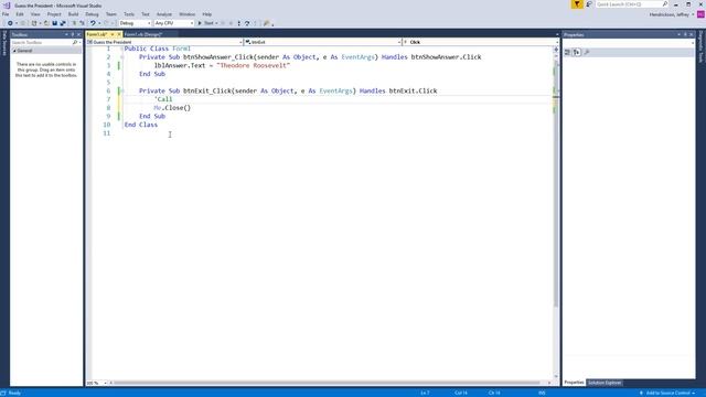 Visual Basic Chapter 2, Section 2.10 Comments, Blank Lines, and Indentation - Gaddis