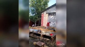 Пристройка из бруса к дому своими руками.