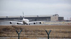 Airbus A380 в Домодедово / Airbus A380 in Domodedovo