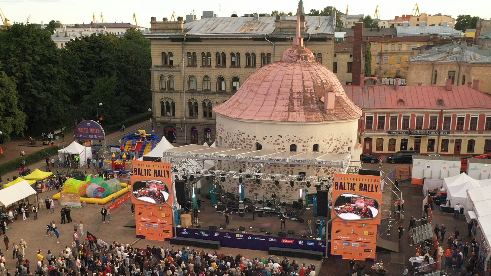 Мотофестиваль «Балтик Ралли» в Выборге