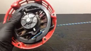 How To Install A Starter Rope On A GX Honda 160 Recoil