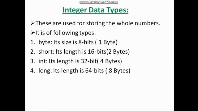 DATA TYPES IN JAVA || Java Data Types | Primitive Data Types || Technical Subhasish смотреть онлайн