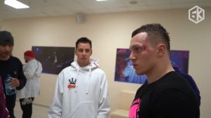 На ТАРАСОВА НАЕХАЛ ТРЕНЕР после боя!