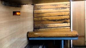 Дизель-поезд Д1.  Краткий обзор салона вагона