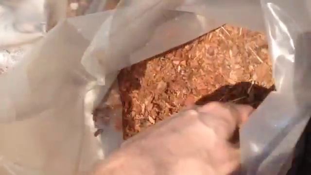 Кора сосны  (фракция 0-3 см) для мульчирования. Подложка под крупную кору. Компания «Цветники Ру»