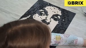 Фотоконструктор QBRIX/Портрет/ своими руками/индивидуальный и неповторимый/Отличный подарок друзьям