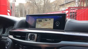 Установка блока Android на Lexus 570