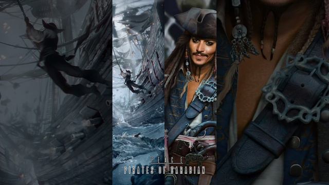pirates of caribbean 🏴☠️ • Johnny Depp •BGM