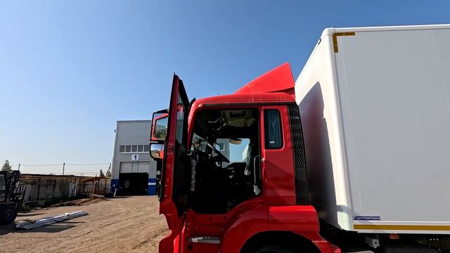 2024 SITRAK C7H 6x2 ИЗОТЕРМИЧЕСКИЙ ФУРГОН. ОБЗОР.