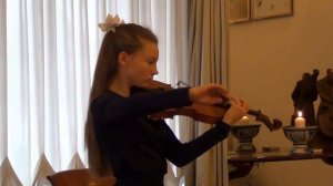 Венявский Скерцо-тарантелла, скрипачка Катерина Попова